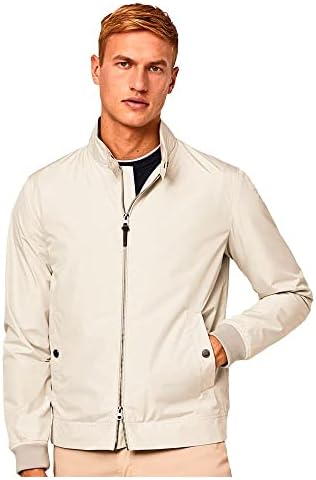 Hackett London NYLON HARRINGTON, 621SAGE, XXL : Amazon.co.uk: Fashion